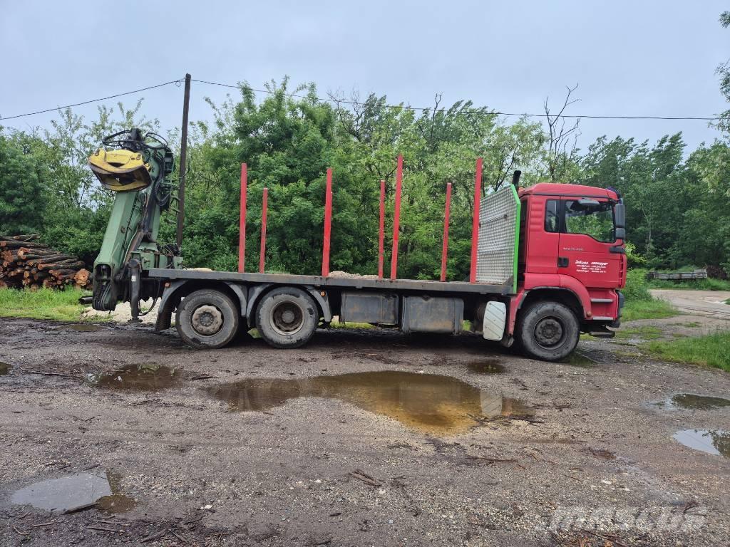 MAN TGA 26.430 Camiões de transporte de troncos