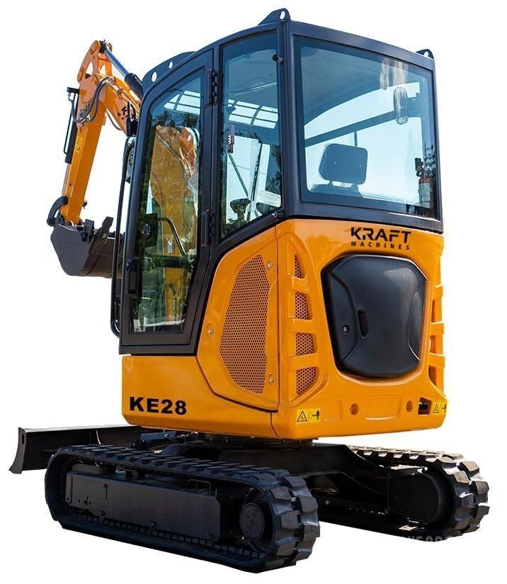 Kraft KE28 Mini Escavadoras <7t