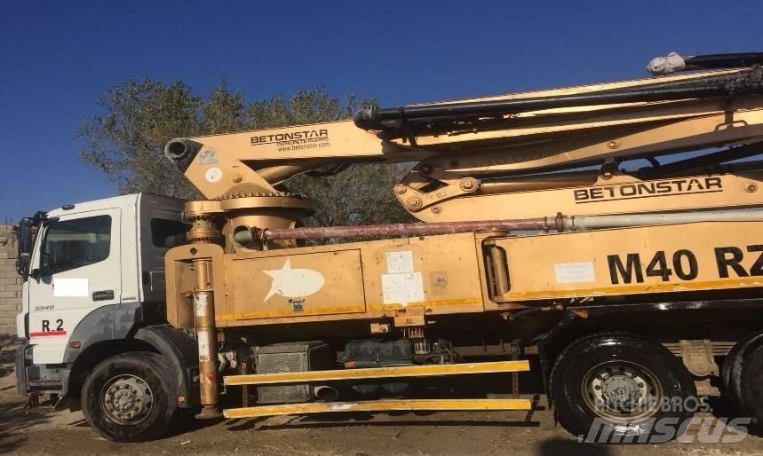 Betonstar 40M-5RZ Camiões bomba Betão