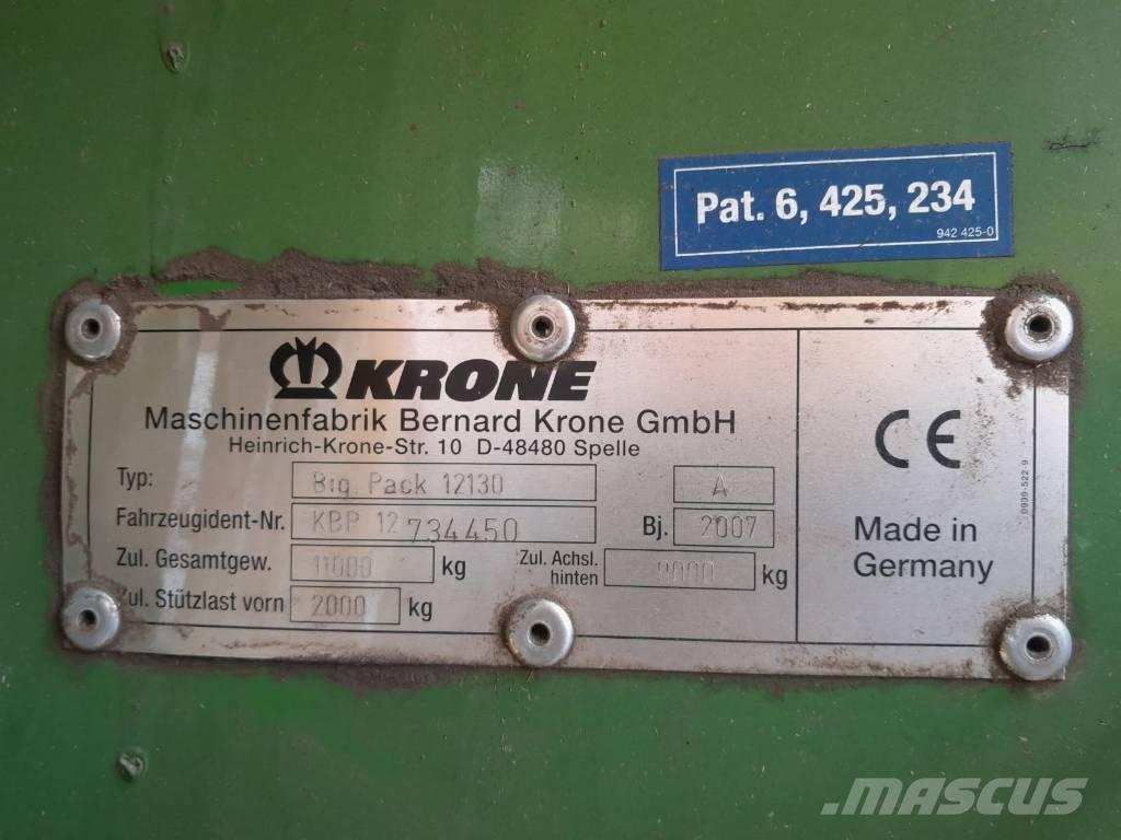 Krone Big Pack 12130 Enfardadeira de fardos quadrados