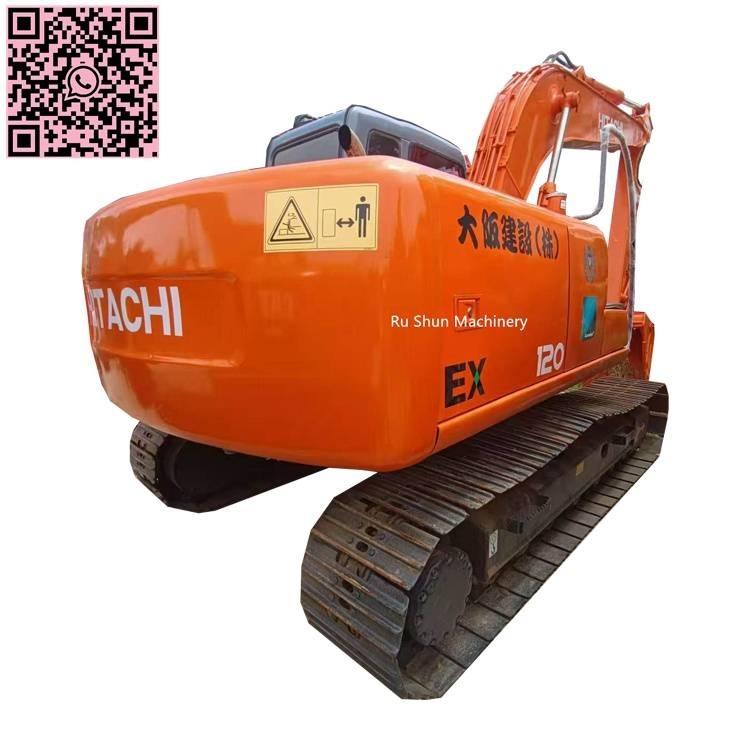 Hitachi EX 120 Escavadoras de rastos