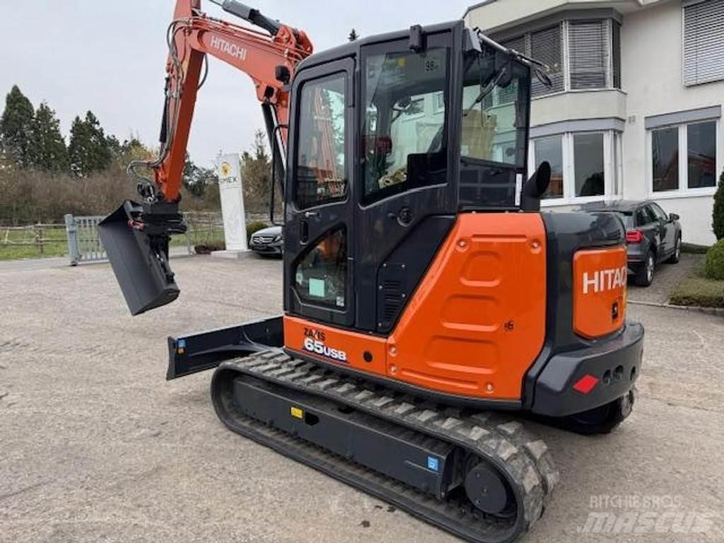 Hitachi ZX65 USB-6 Mini Escavadoras <7t