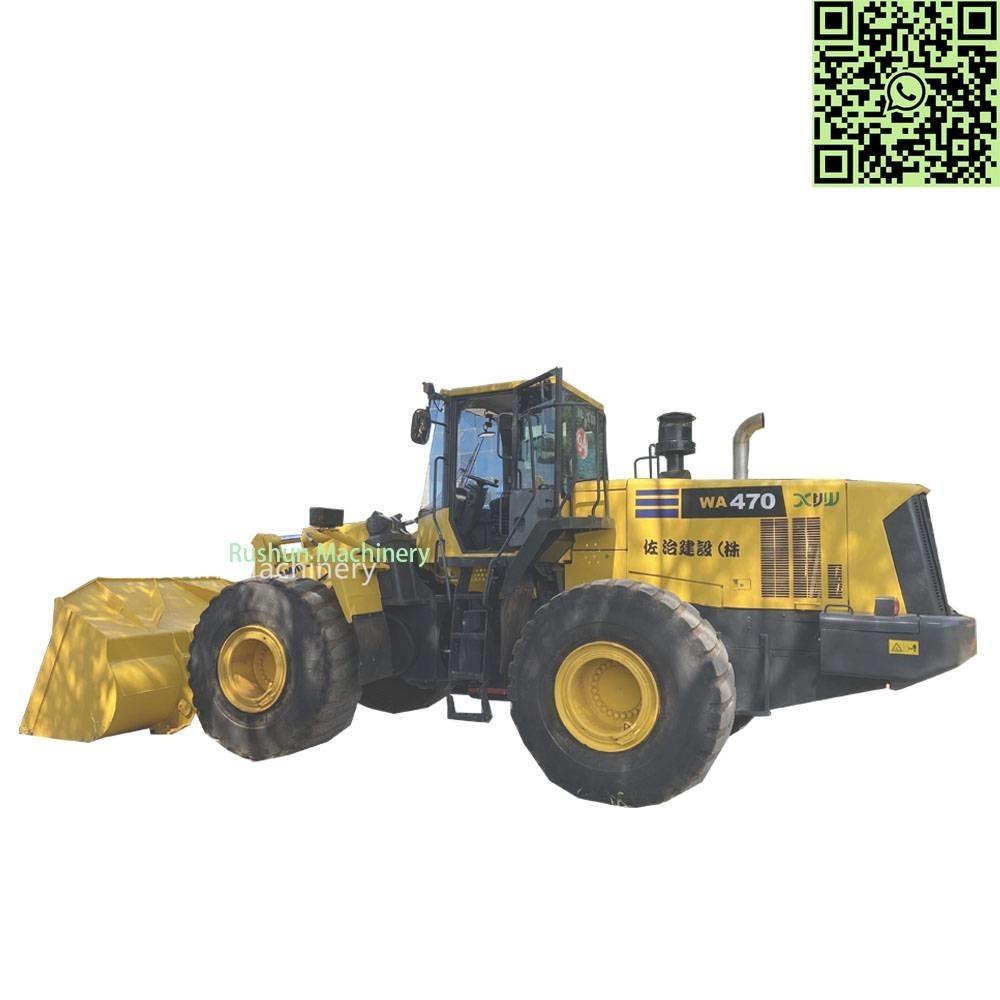 Komatsu WA 470 Pás carregadoras de rodas