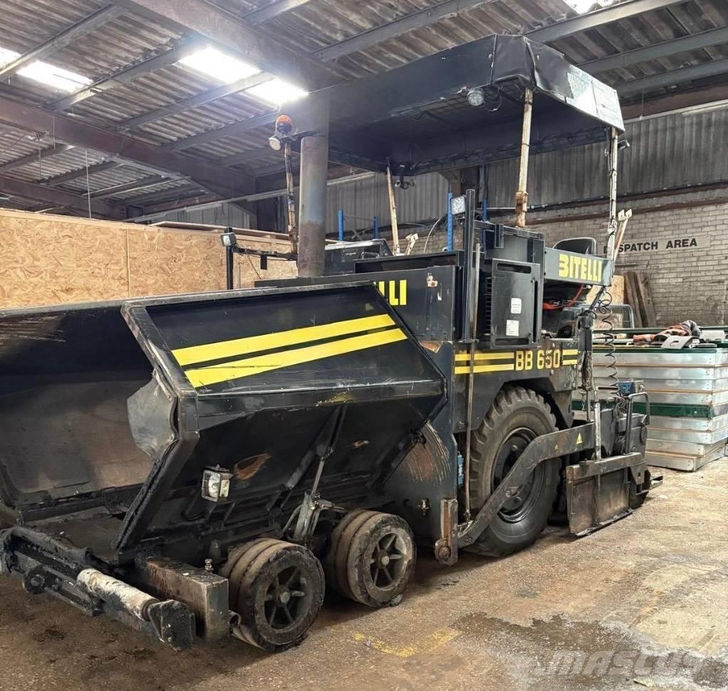 Bitelli BB 650 Pavimentadoras de asfalto