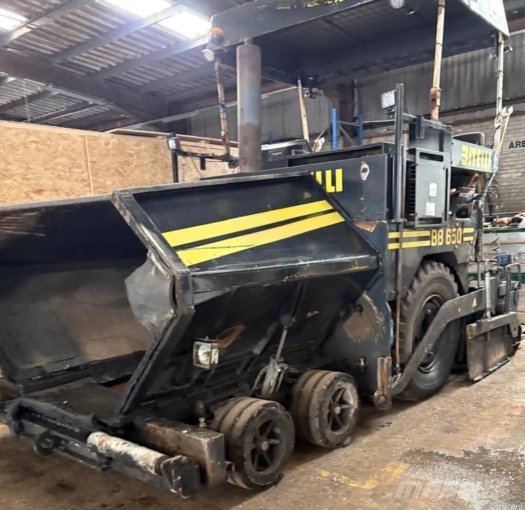 Bitelli BB 650 Pavimentadoras de asfalto