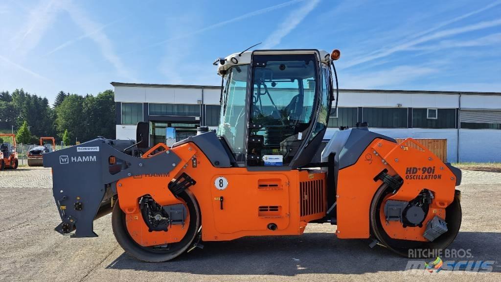 Hamm HD+ 90i VO-S Cilindros Compactadores tandem