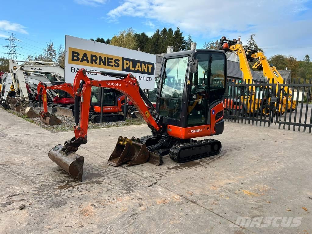 Kubota KX 016-4 Mini Escavadoras <7t