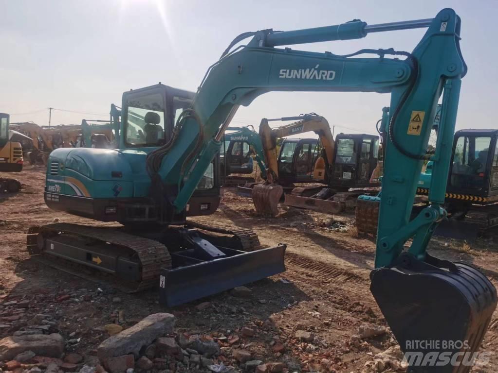 Sunward SWE70E Escavadoras de rastos