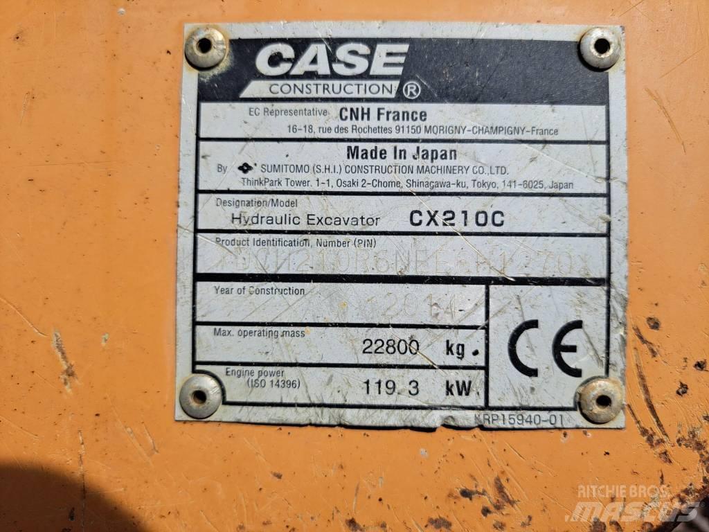 CASE CX 210 C Escavadoras de rastos