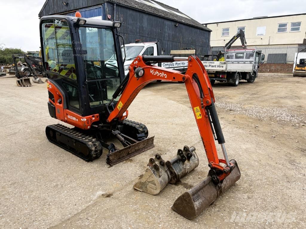 Kubota KX 018-4 Mini Escavadoras <7t