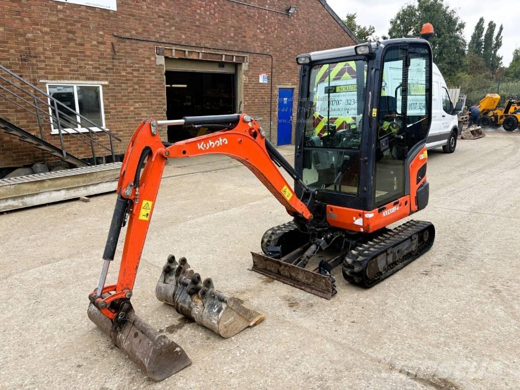 Kubota KX 018-4 Mini Escavadoras <7t