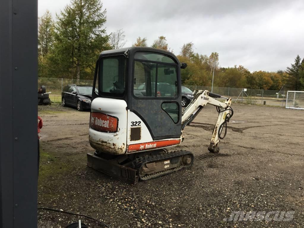Bobcat 322 G Mini Escavadoras <7t