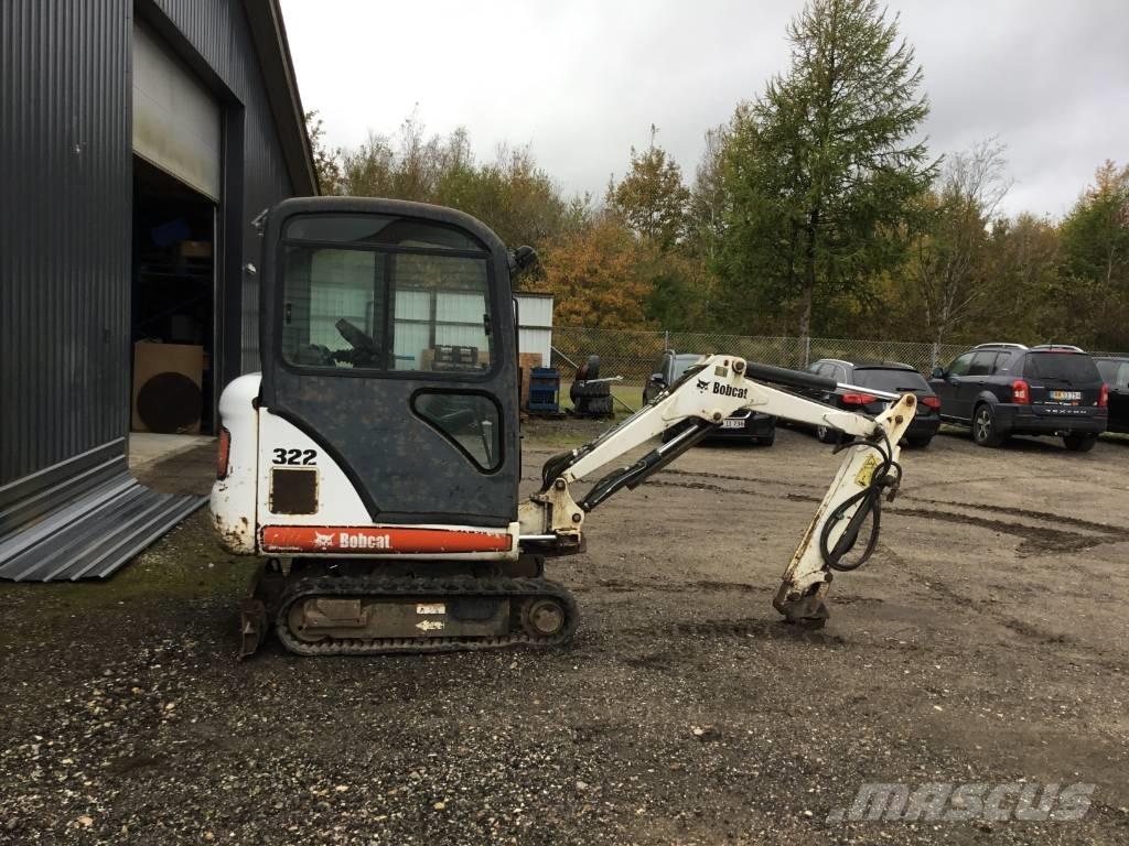 Bobcat 322 G Mini Escavadoras <7t