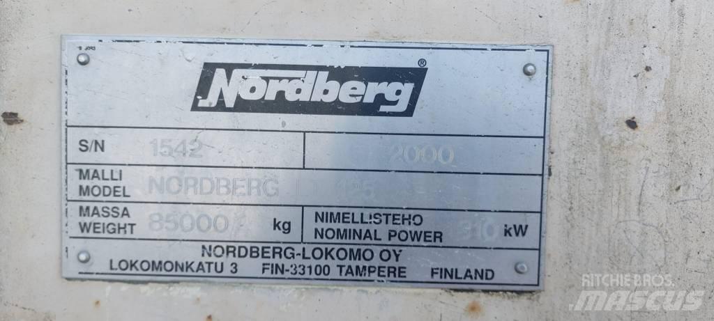 Metso Nordberg LT125 Britadores móveis