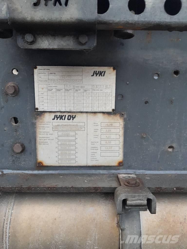 Jyki V52-T0 Reboques de transporte de troncos