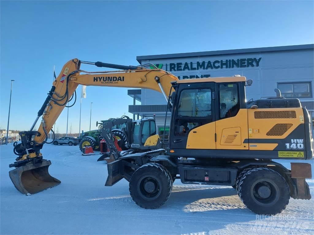Hyundai HW140 Escavadoras de rodas