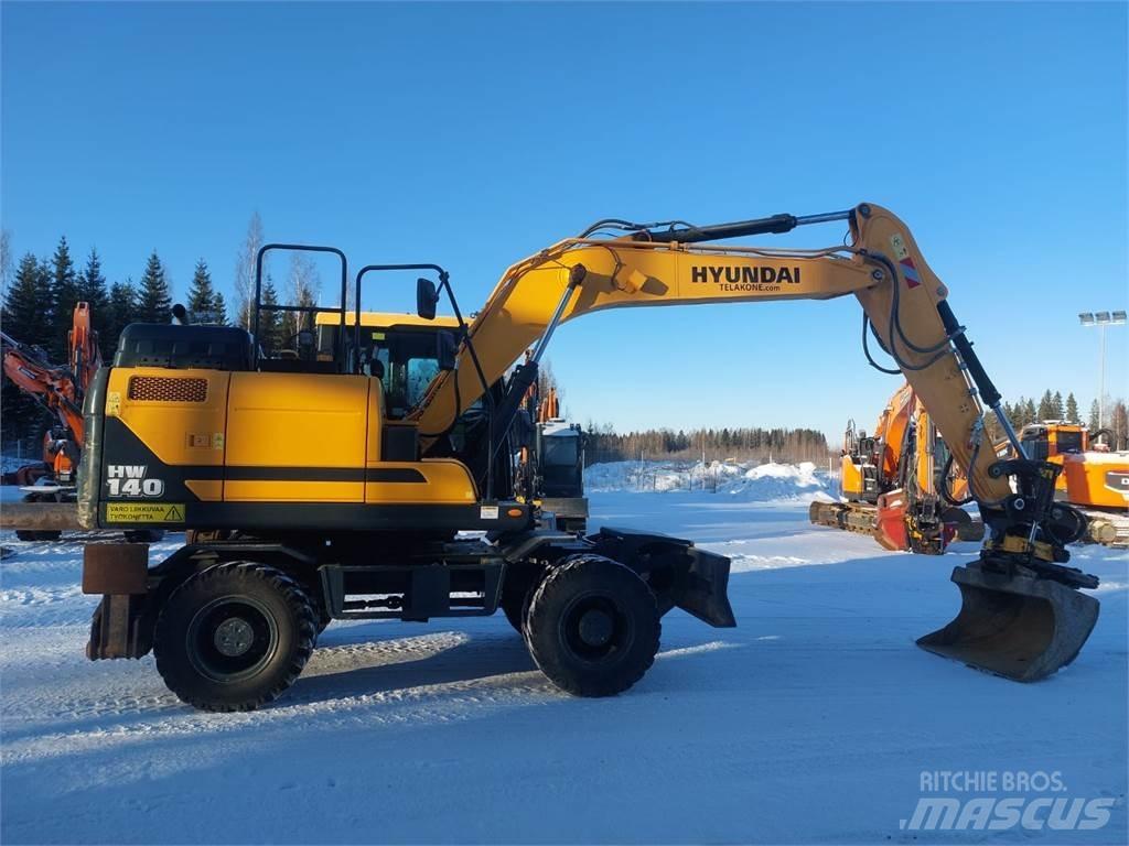 Hyundai HW140 Escavadoras de rodas
