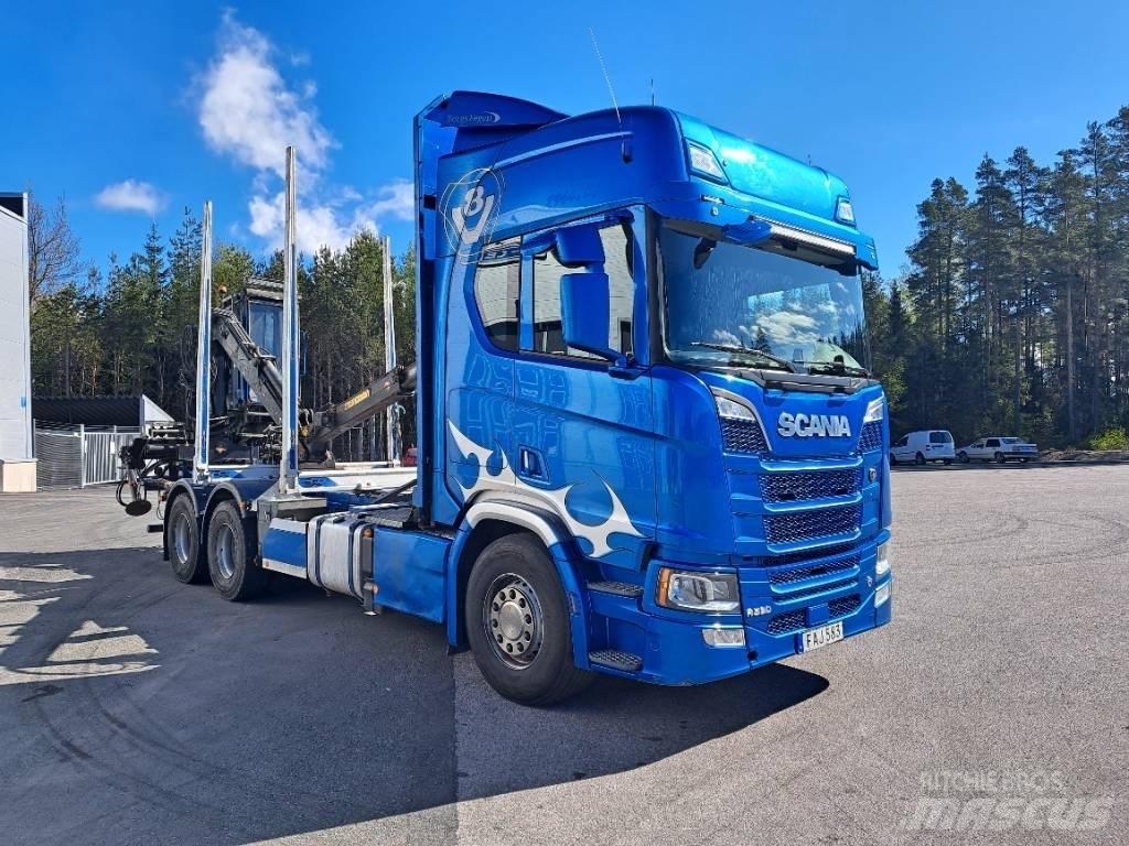 Scania R580B6X4NB Camiões de transporte de troncos