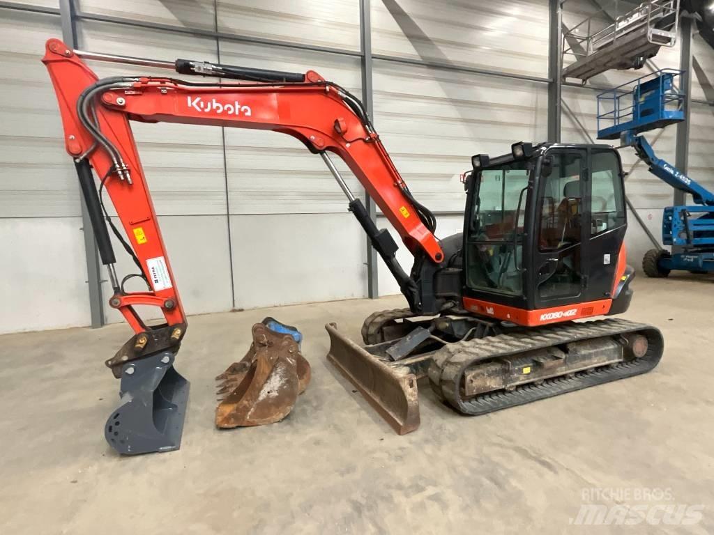 Kubota KX 080-4 A 2 Escavadoras Midi 7t - 12t