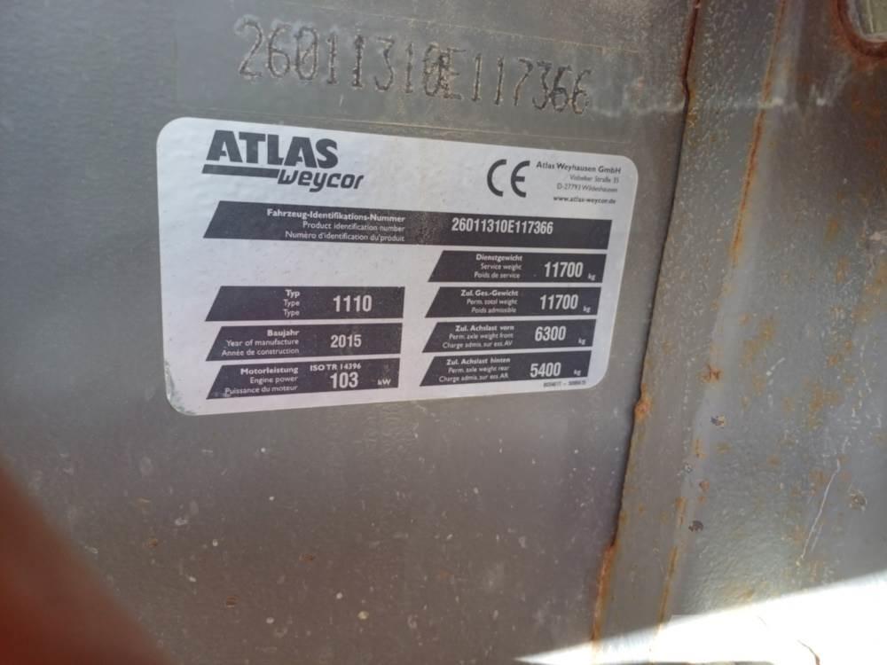 Atlas 1110 Compactadores para terra