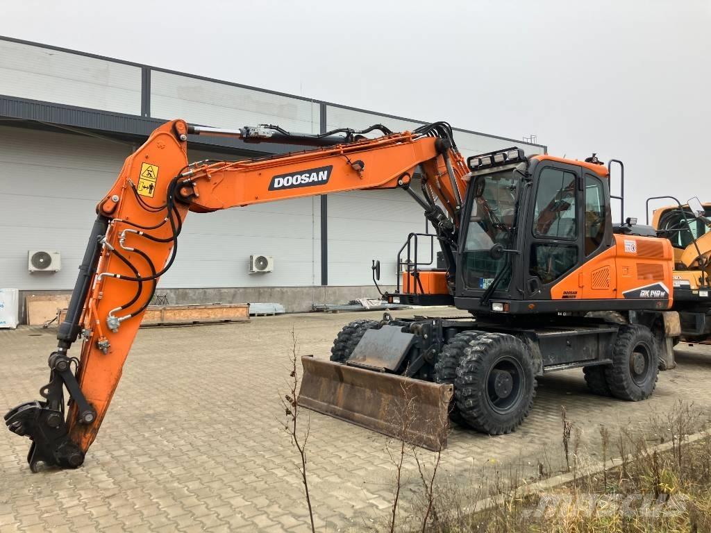 Doosan DX140W-7 Escavadoras de rodas