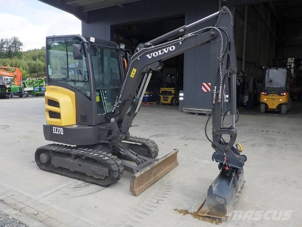 Volvo EC 27 D Mini Escavadoras <7t