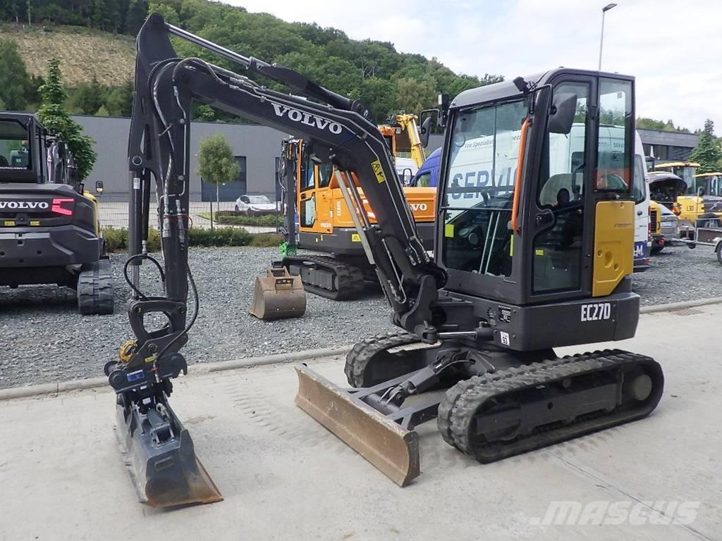 Volvo EC 27 D Mini Escavadoras <7t