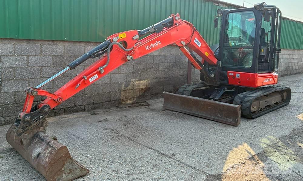 Kubota U 50-5 Mini Escavadoras <7t