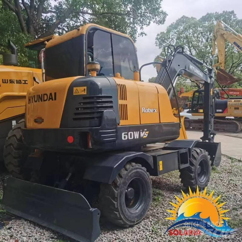 Hyundai r60w Escavadoras de rodas