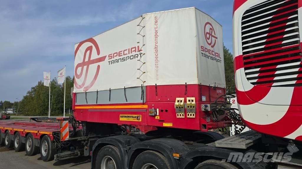 Faymonville Combimax Semi Reboques Carga Baixa