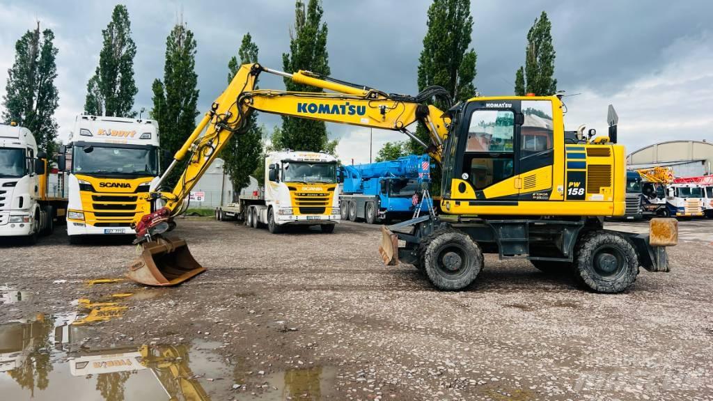 Komatsu PW 158 Escavadoras de rodas