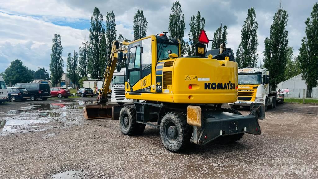 Komatsu PW 158 Escavadoras de rodas