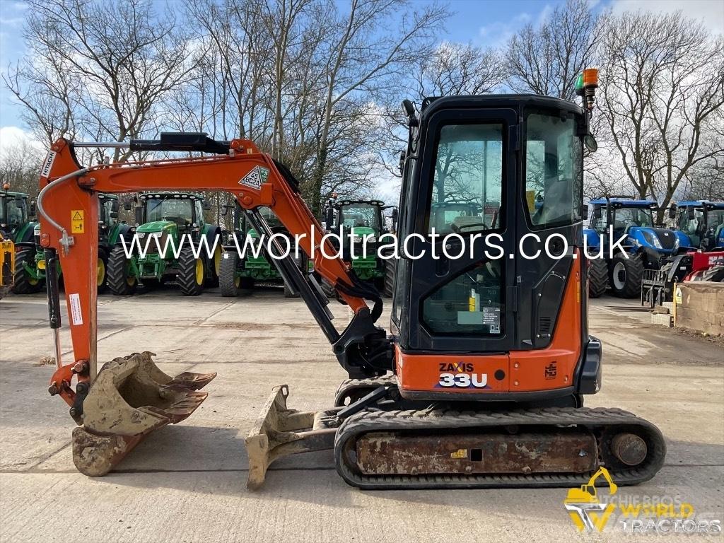 Hitachi ZX 33 U Mini Escavadoras <7t