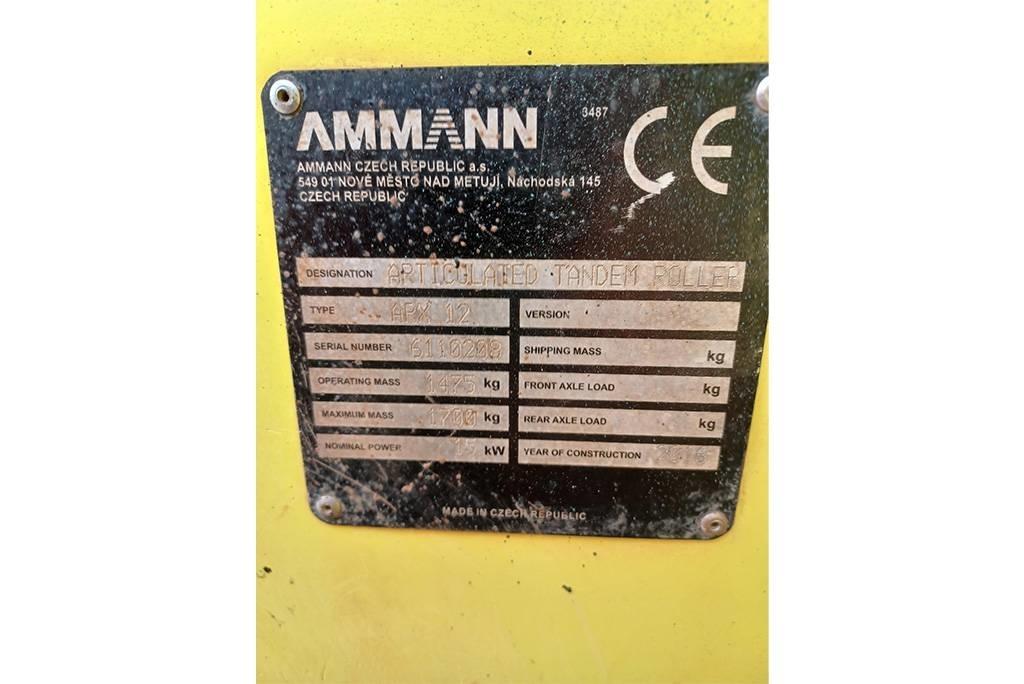Ammann APX12 Cilindros Compactadores tandem