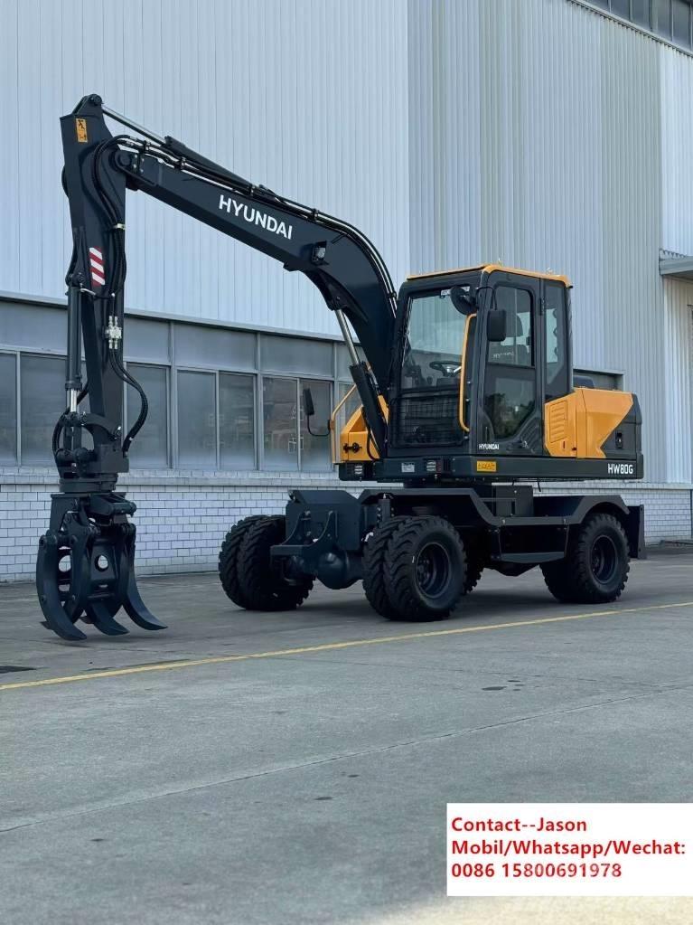 Hyundai HW80 Escavadoras de rodas