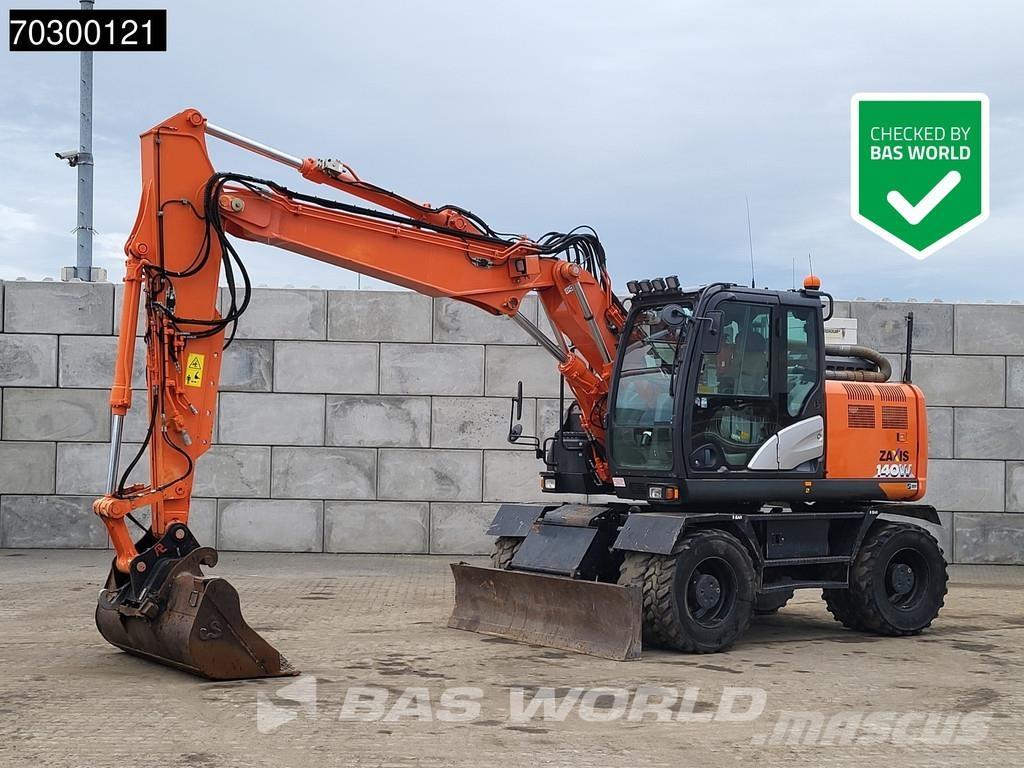Hitachi ZX140W -6 Escavadoras de rodas