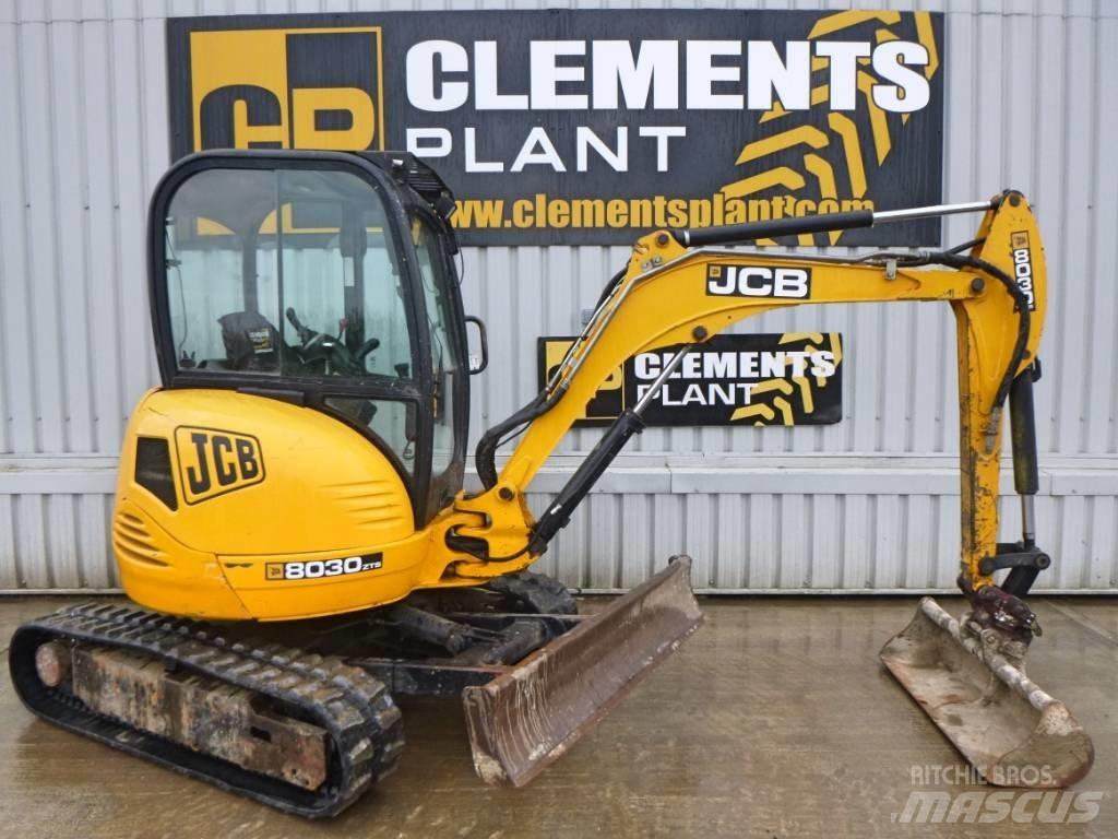 JCB 8030 ZTS Mini Escavadoras <7t