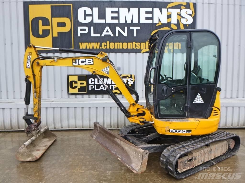 JCB 8030 ZTS Mini Escavadoras <7t