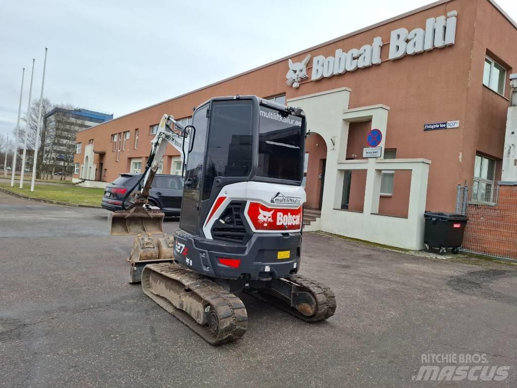 Bobcat E 27 Z Escavadoras de rastos