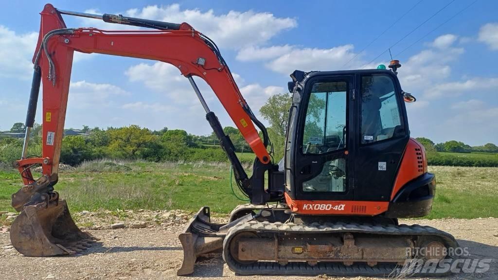 Kubota KX 080-4 Escavadoras Midi 7t - 12t