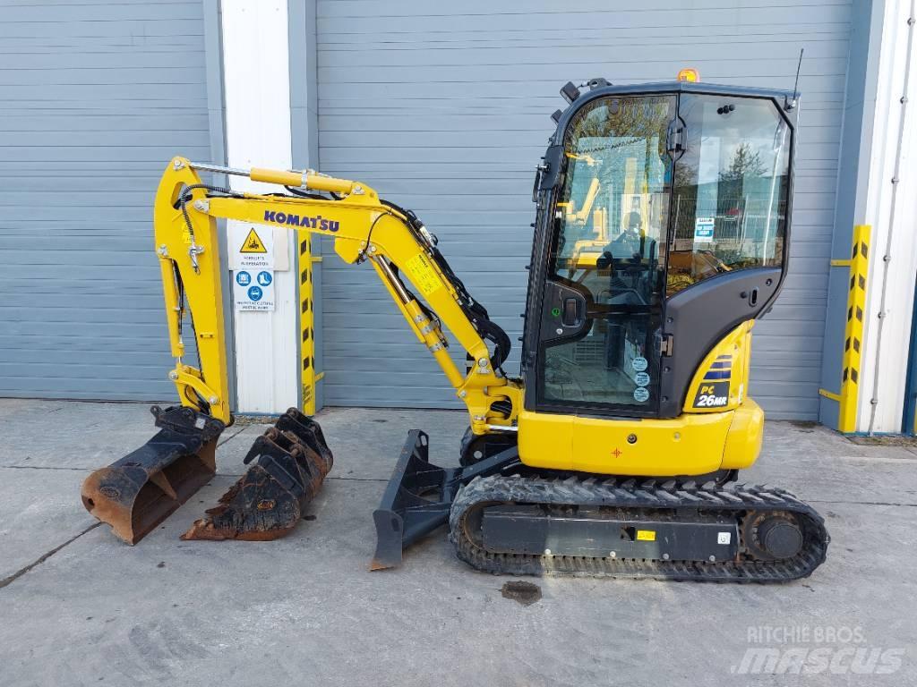 Komatsu PC26MR-5 Mini Escavadoras <7t