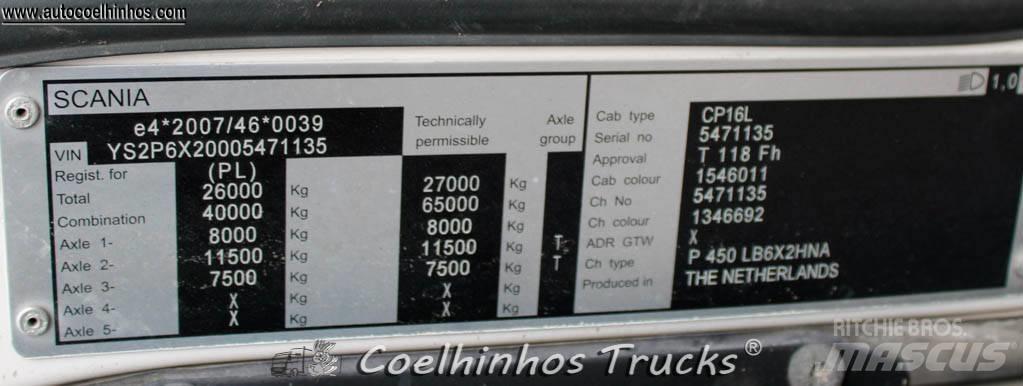 Scania P 450 Camiões porta-contentores