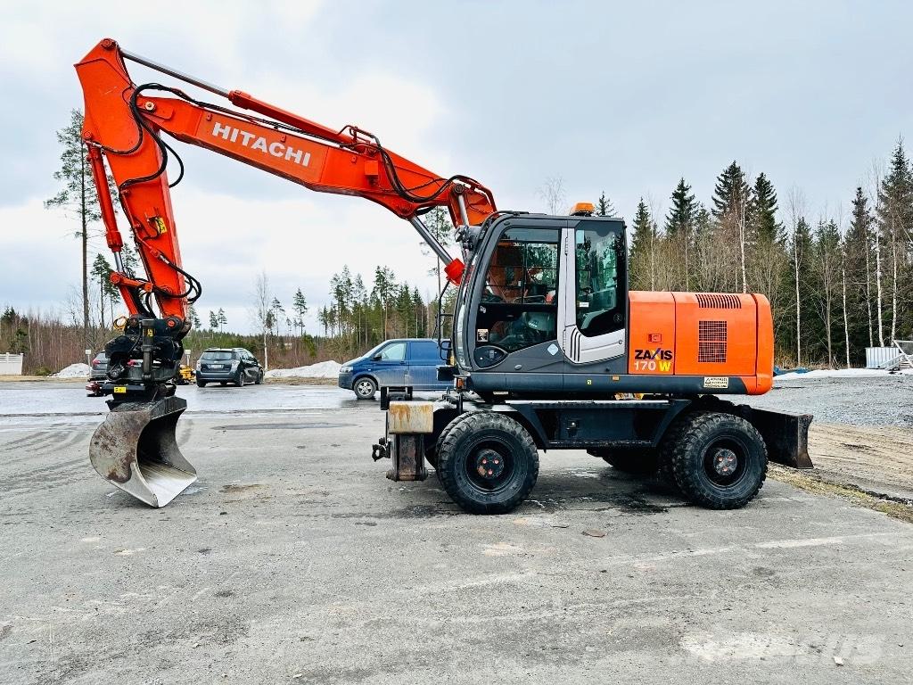 Hitachi Zaxis 170 W Escavadoras de rodas