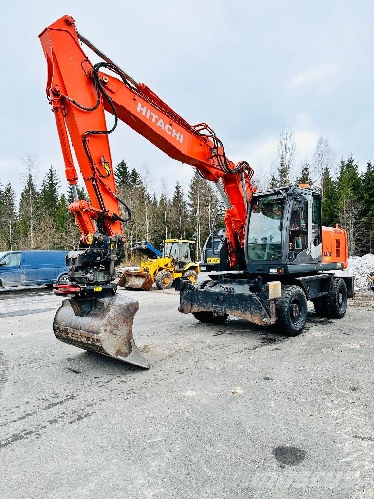 Hitachi Zaxis 170 W Escavadoras de rodas