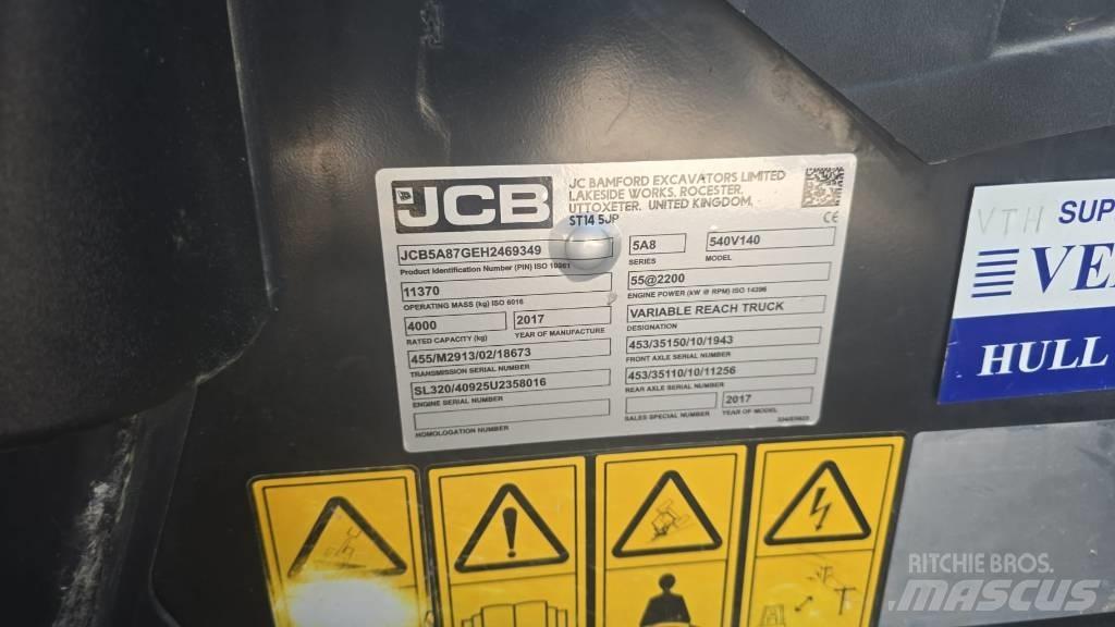 JCB 540-140 Manipuladores telescópicos