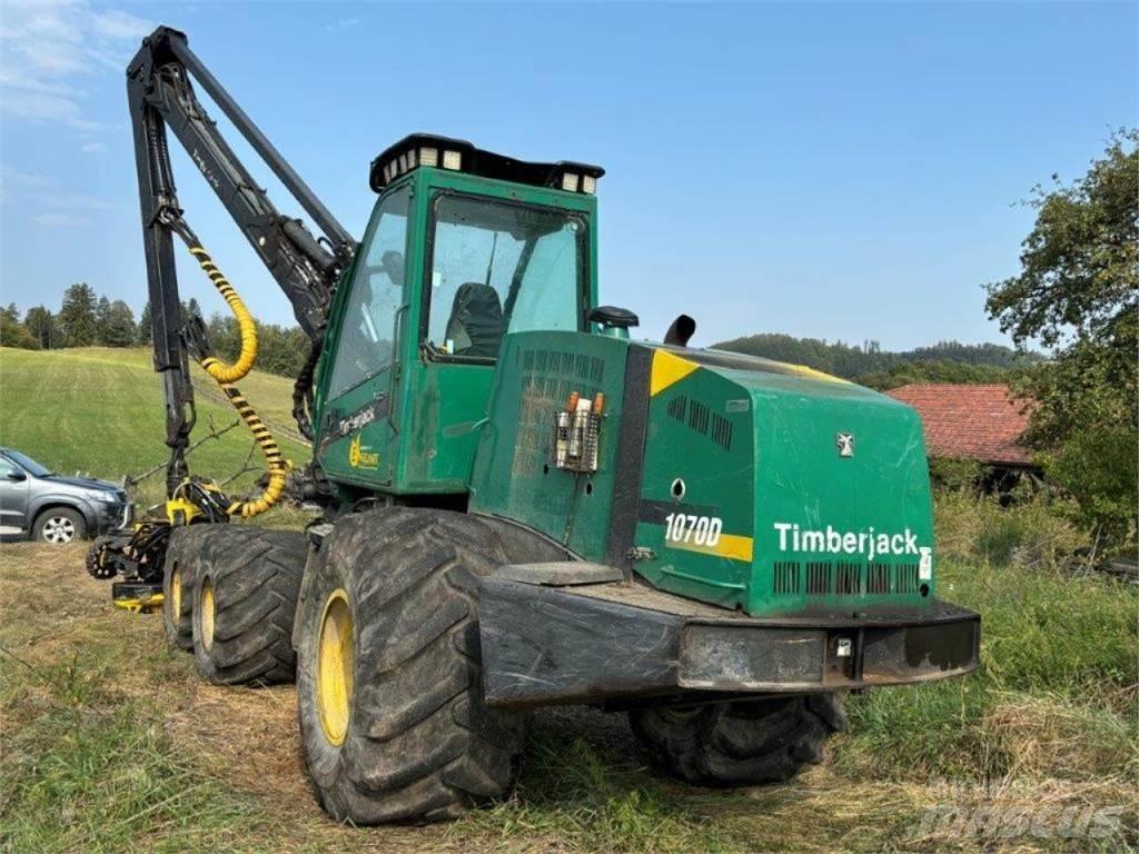 Timberjack 1070 D Processadores florestais