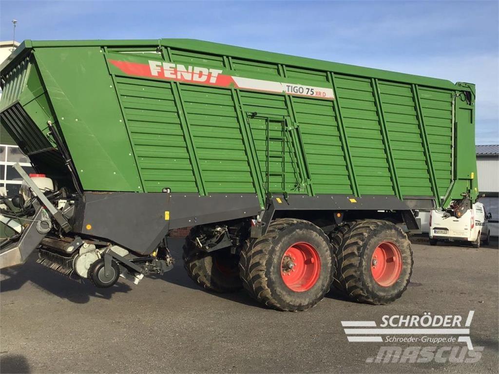 Fendt TIGO 75 XR Atrelados auto-carregadores