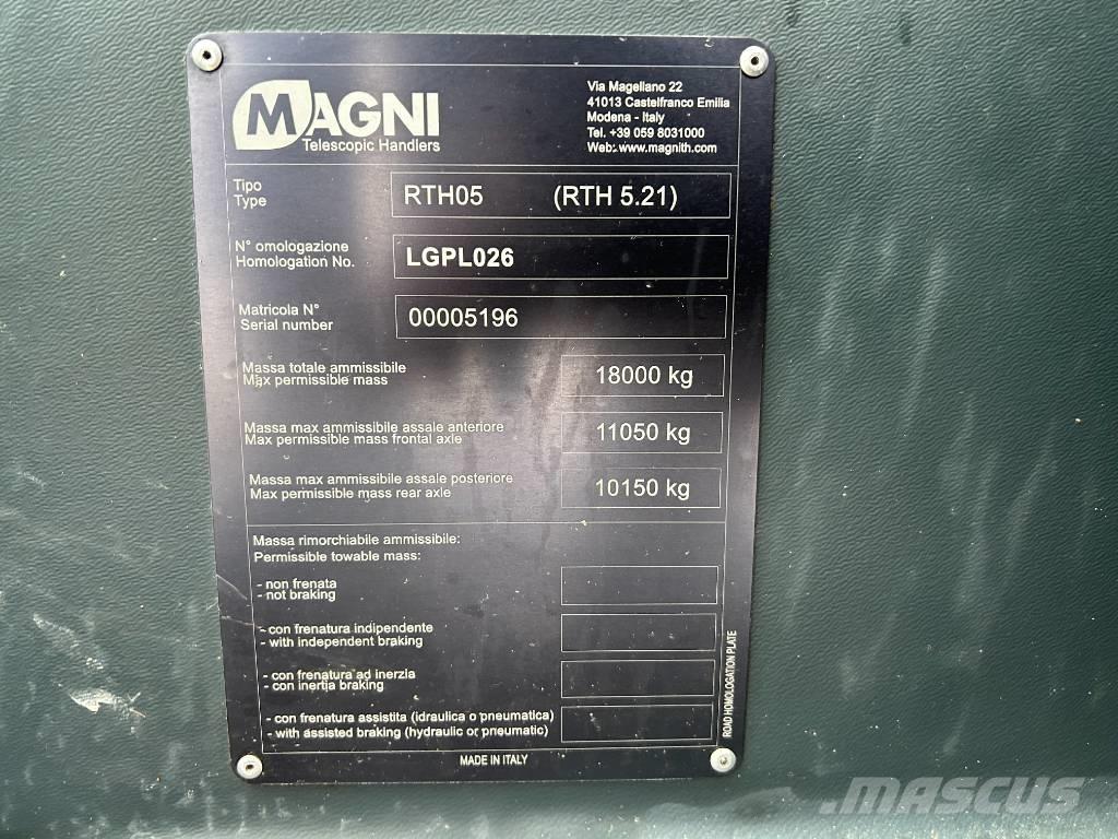 Magni RTH 5.21 Manipuladores telescópicos