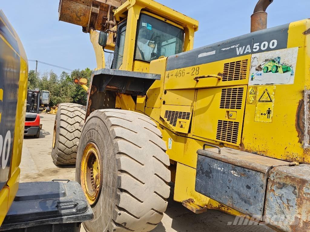 Komatsu WA 500 Pás carregadoras de rodas