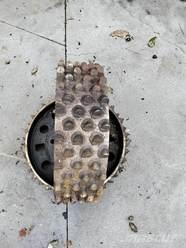  Rolos H480c Poclain Cabeças de ceifeiras